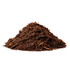 Rich Organic Soil Pile for Gardening and Planting