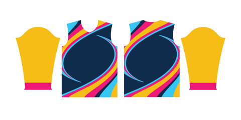 sublimation sports jersey design premium jersey collection vector