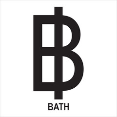 Thailand currency icon design