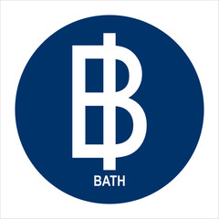 Thailand currency icon design