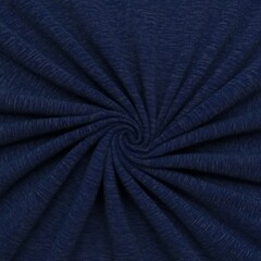Deep blue fabric textured with visible fiber detail and pattern