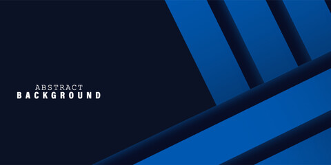 Dark blue background with abstract graphic elements for presentation background design.
