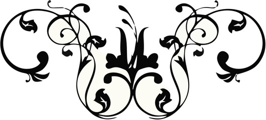 Curled decoration.eps