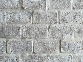 white brick wall