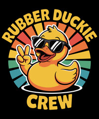 Rubber Duckie Crew Cruise Duck