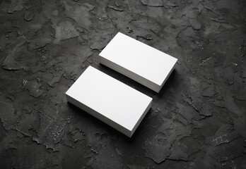 Blank business cards