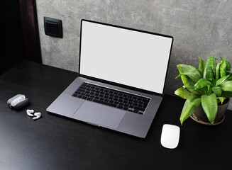 Online work concept