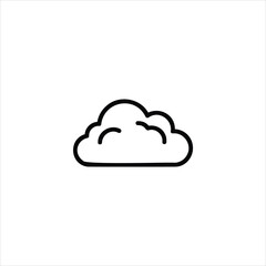 Fluffy Cloud Icon