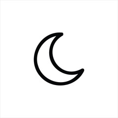 Crescent Moon Icon