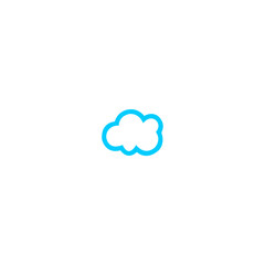 Obraz premium Clouds Icon Collection