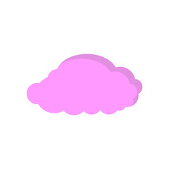 purple cloud illustration