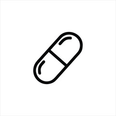 Pill Capsule Icon