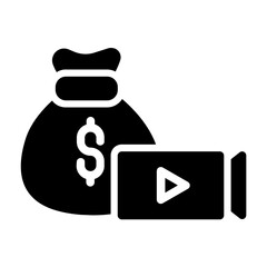 online payment Solid icon