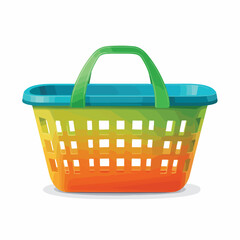 Professional Empty Shopping Basket for Market Commerce Business Use