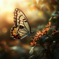 butterfly, insect, animal, illustration, background, creature, nature, wing, colorful, beautiful, wildlife, beauty, wings, delicate, garden