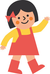 여자 학교 소녀 캐릭터 키즈 child kid