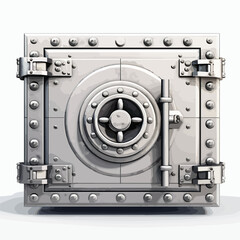 Obraz premium Premium Strongbox Isolated Symbol for Security Concept in Vector Illustration