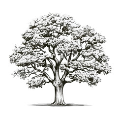 Professional Tree Vector Illustration for Graphic Designs and Presentations