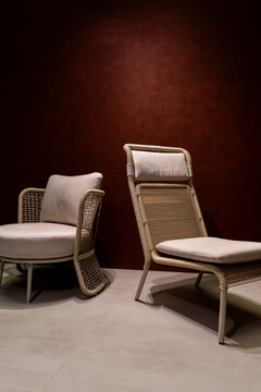 classic armchair in a room
