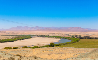 Arid landscape in the Richtersveld National Park