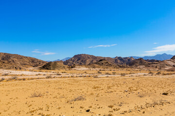 Arid landscape in the Richtersveld National Park