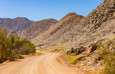 Arid landscape in the Richtersveld National Park