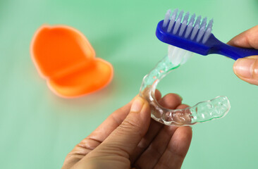Dental Protection: Bruxism Night Guard with Cleaning Tool