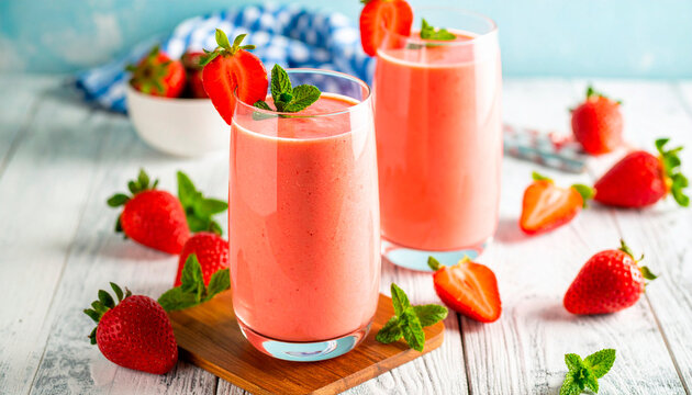 Rooh Afza Strawberry Syrup Drink