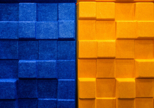 abstract background of colorful squares