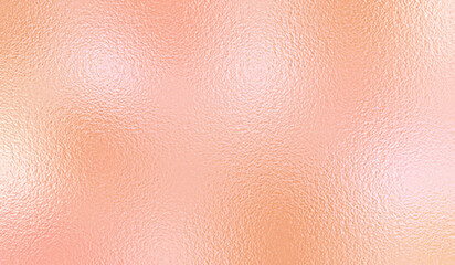Background peach glitter foil. Texture soft pastel color. Pink orange gradient. Cute shine peachy ombre for girly prints design. Twinkle paper with gloss effect. Light backdrop. Vector illustration