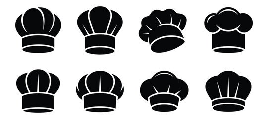 Collection of Chef Hats in Various Styles for Culinary Professionals and Enthusiasts