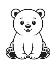 panda bear vector illustration