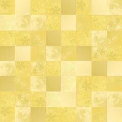 金箔を敷きつめた和風背景イラスト