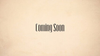 Coming soon web banner Size