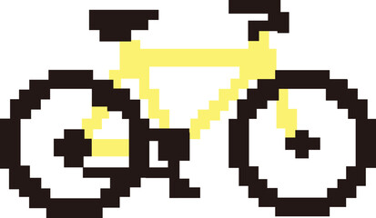 Fototapeta premium 픽셀 자전거