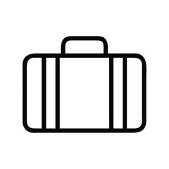 vector illustration of a suitcase