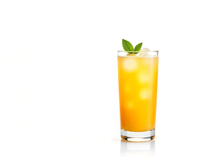Hyper-realistic transparent PNGs of iconic cocktails ,Cuba Libre, Long Island Iced Tea, Paloma, Tequila Sunrise, and Screwdriver. Include crystal-clear glasses, vibrant colors, fresh on white .