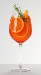 Taça de Drink Spritz com Laranja