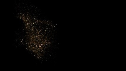 Sparkle particles shine effect particles dust bokeh glitter awards dust. shine stars particles sparkles. Christmas glitters. Bokeh lights. trail. Logo revealer. Intro animation Award shining stars 3D - Powered by Adobe
