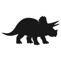 Dinosaur silhouette
