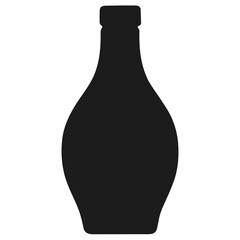 Glass Bottle Silhouette