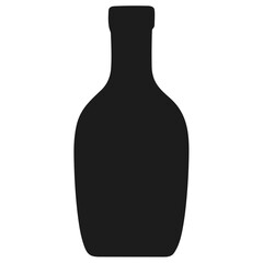 Glass Bottle Silhouette