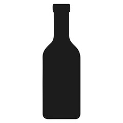 Glass Bottle Silhouette