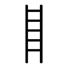 Ladder silhouette