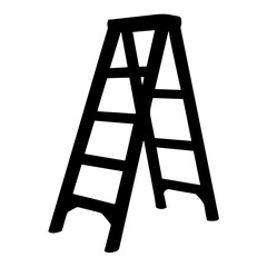 Ladder silhouette