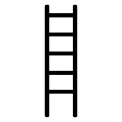 Ladder silhouette