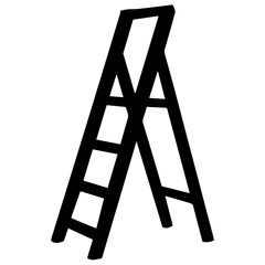 Ladder silhouette