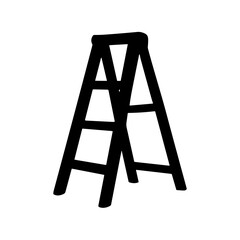 Ladder silhouette