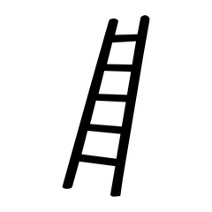 Ladder silhouette