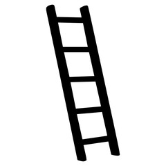 Ladder silhouette